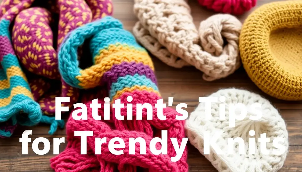 An array of essential knitting tools perfect for crafting designer pieces.