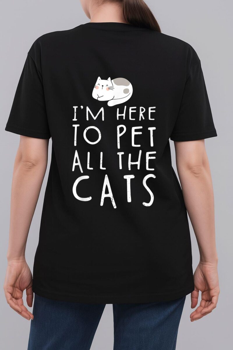 Cat Lover Tshirts, Funny Cat Tee, Cat Gifts, Cat Woman T-Shirt